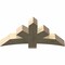 Ekena Millwork Alberta Rough Sawn Timber Gable Bracket, Douglas Fir, 48"W x 24"H x 6"D x 6"F, 12/12 Pitch GBW048X24X0606ALB00RDF - alternate 3